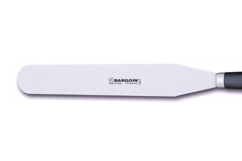 Ammattilaiskondiittorilastat Bargoin 248-26F ruostumattomasta teräksestä valmistettu polypropeenikahva 26cm