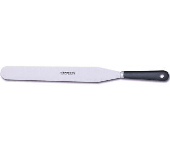 Profesjonell konditorspatel Bargoin 248-40F i rustfritt stål med polypropylenhåndtak 40 cm