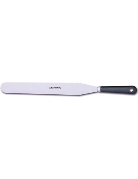 Espátula para pastelaria profissional Bargoin 248-40F cabo de polipropileno em aço inoxidável 40cm
