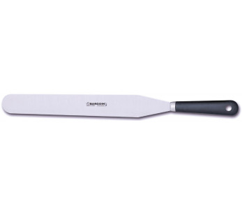Bargoin espátula pastelera profesional 248-35F acero inoxidable mango polipropileno 35cm