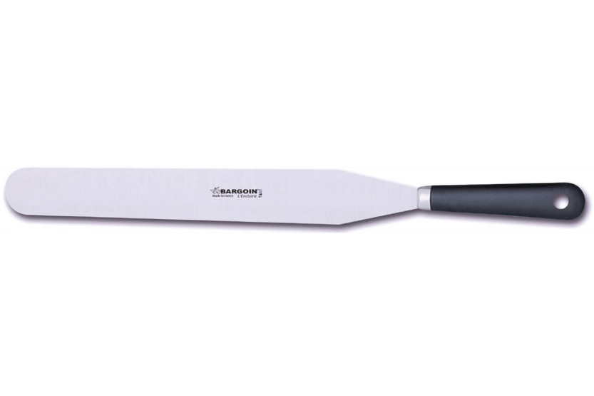 Espátula para pastelaria profissional Bargoin 248-35F cabo de polipropileno em aço inoxidável 35cm