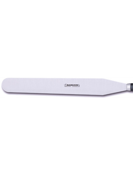 Espátula para pastelaria profissional Bargoin 248-35F cabo de polipropileno em aço inoxidável 35cm
