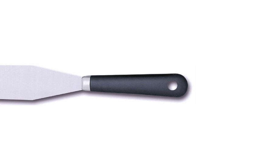 Bargoin espátula pastelera profesional 248-35F acero inoxidable mango polipropileno 35cm