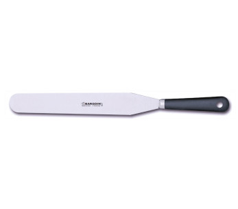 Espátula para pastelaria profissional Bargoin 248-30F cabo de polipropileno em aço inoxidável 30cm