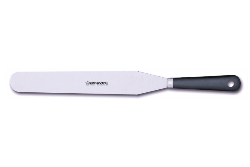 Professionel konditorspatel Bargoin 248-30F i rustfrit stål med polypropylenhåndtag 30 cm
