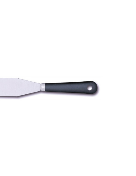 Profesjonell konditorspatel Bargoin 248-30F i rustfritt stål med polypropylenhåndtak 30 cm