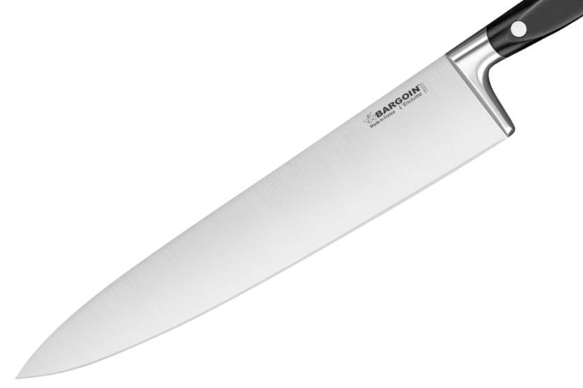 Bargoin kockkniv 30cm svart handtag