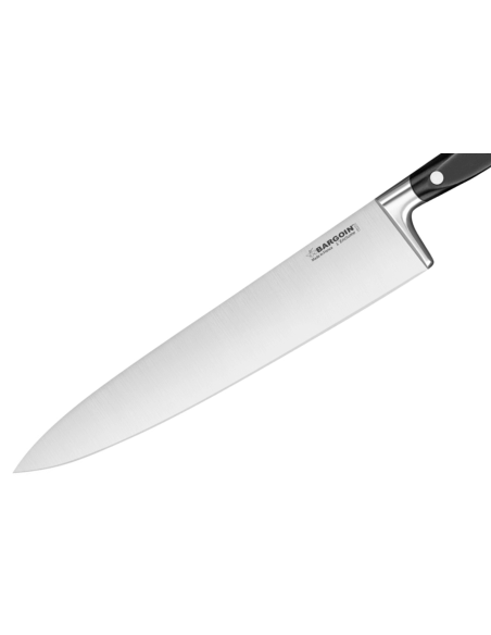 Faca de chef Bargoin 30cm cabo preto