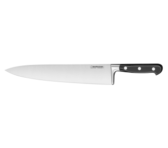 Bargoin kockkniv 30cm svart handtag