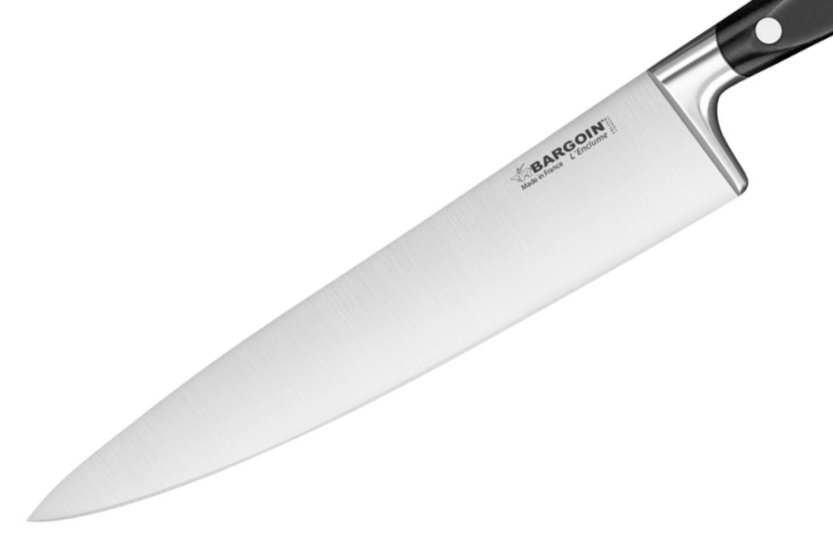 Kochmesser Bargoin 26cm schwarzer Griff