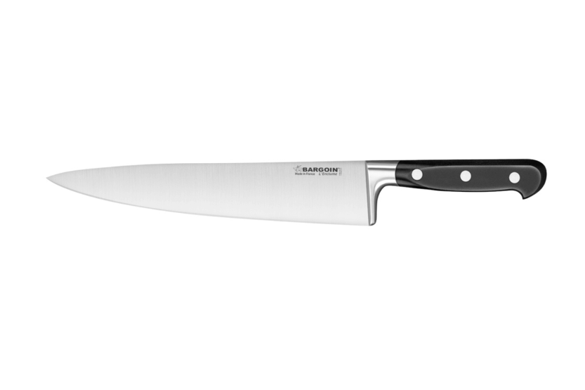 Bargoin kokkekniv 26 cm med sort skaft