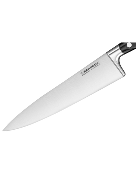 Bargoin 240-23 kokkekniv 23 cm blad i rustfrit stål