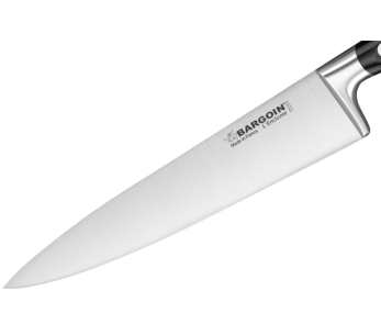 Cuchillo de cocinero Bargoin 20cm mango negro 2