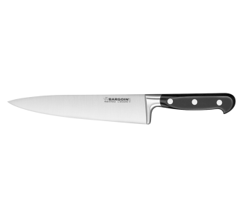 Bargoin koksmes 20cm zwart handvat