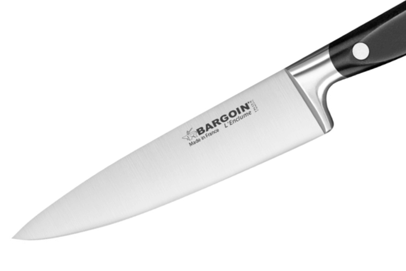 Cuchillo de cocinero Bargoin 15cm mango negro