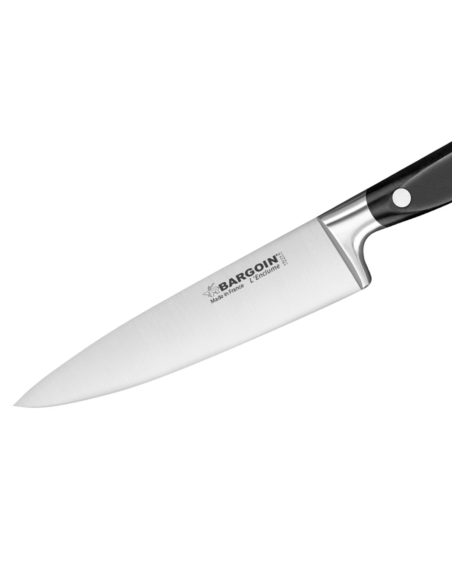 Bargoin chef ' s knife 15cm black handle