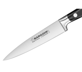 Cuchillo de pelar Bargoin 10cm mango negro 2