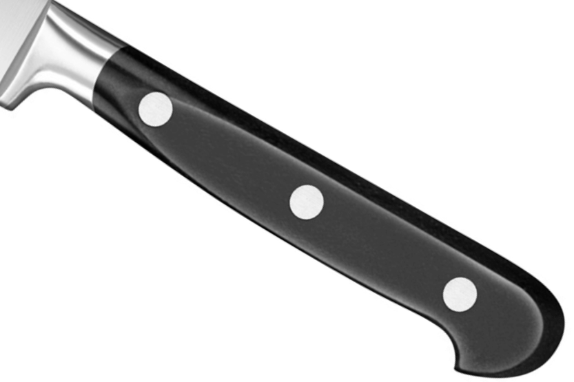 Faca de aparar Bargoin 8cm cabo preto