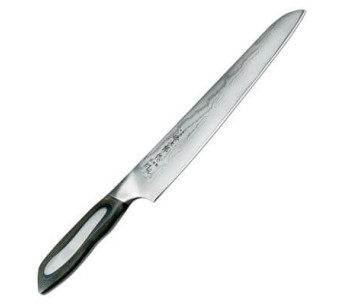 TOJIRO Coltello per affettare Flash, lama da 24 cm