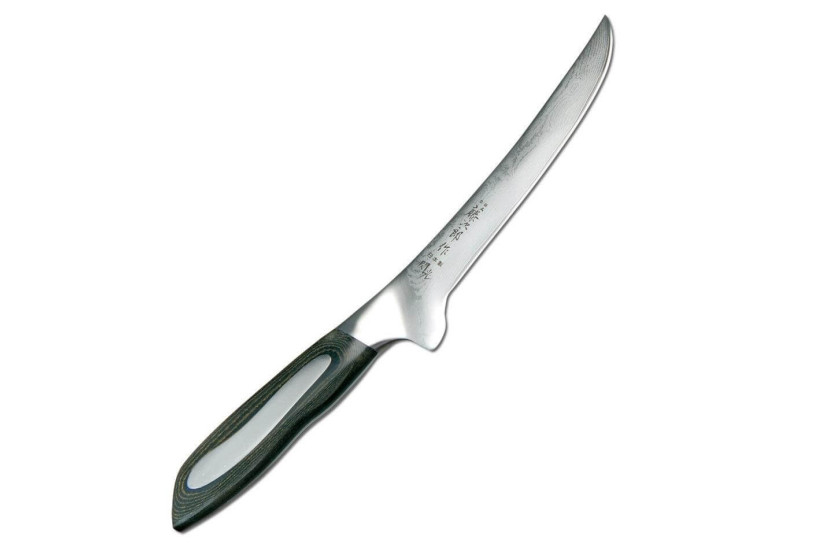 TOJIRO Flash Ausbeinmesser mit Damastklinge 15 cm
