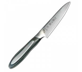 TOJIRO Flash 10 cm Damascus-teräinen linnun nokka veitsi