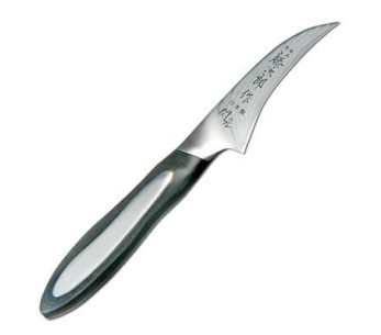 TOJIRO Flash Bird's Beak Damascus terä 7 cm
