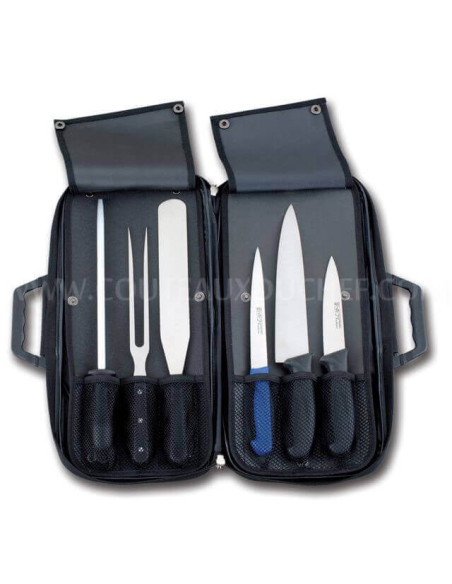 Sæt med 6 BARGOIN professionelle knive til lærlinge