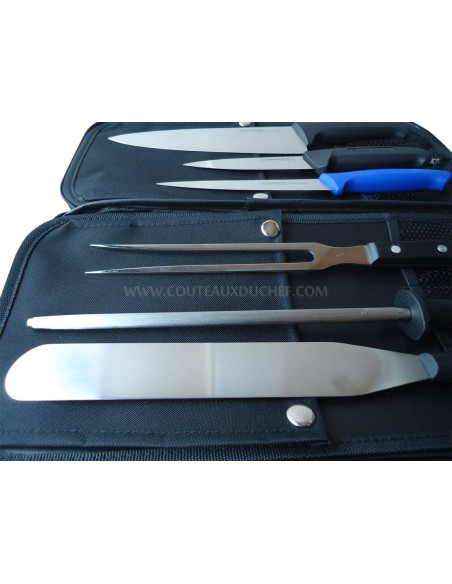 Sæt med 6 BARGOIN professionelle knive til lærlinge