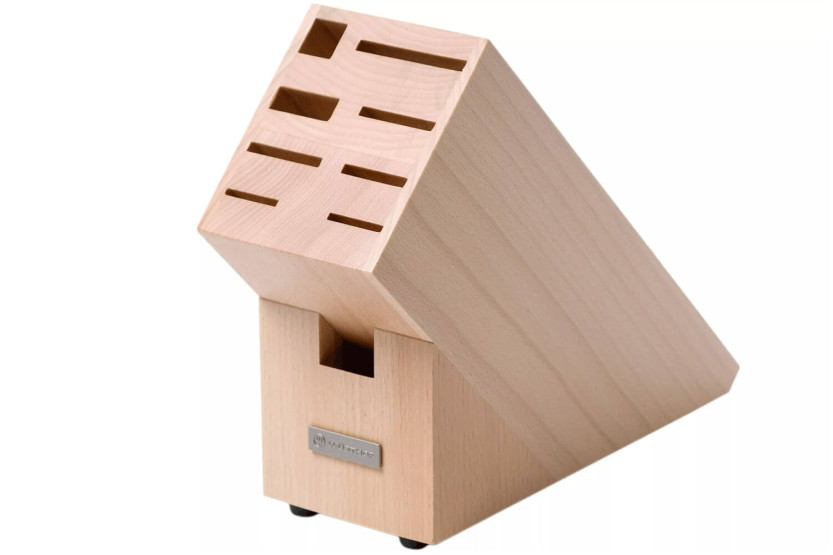 Wüsthof Leerblock 9 Plätze aus Buchenholz