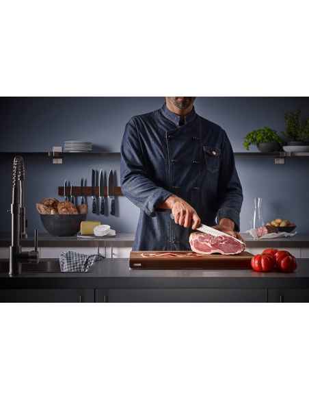 Wüsthof Classic smidd skinkkniv 20cm med granton eggblad