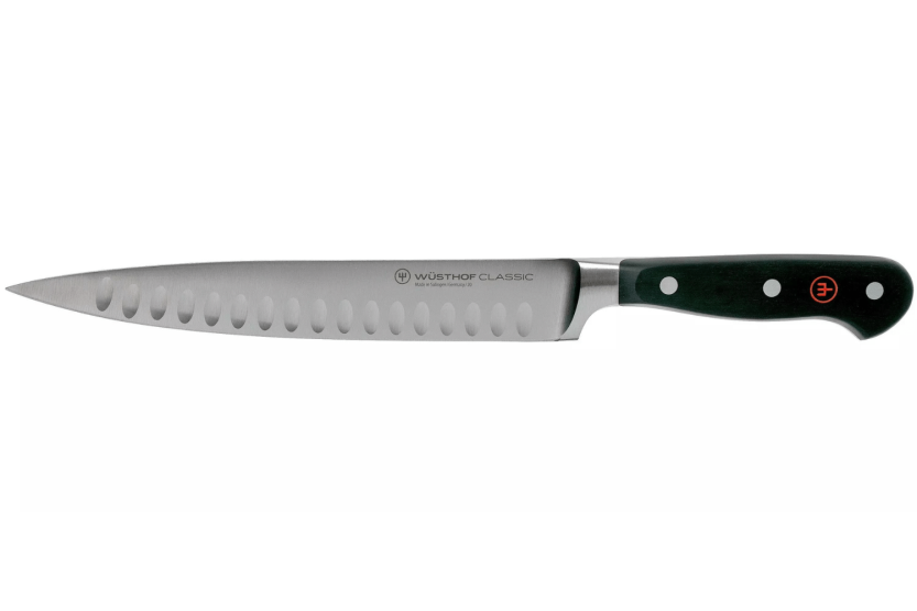 Wüsthof Classic taottu kinkkuveitsi 20cm, jossa on Granton-terä