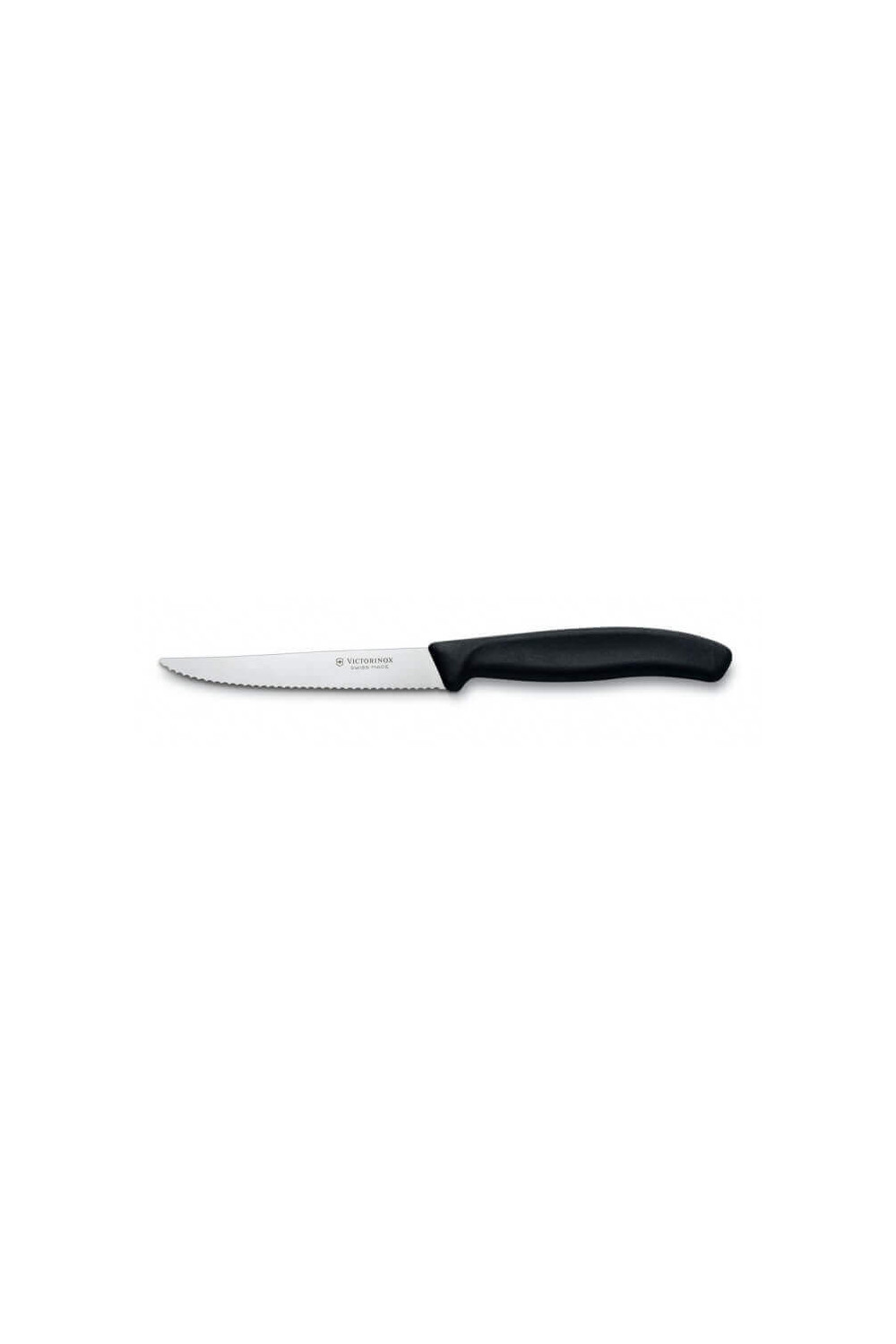 Set 6 Coltelli Da Bistecca De Luca | Acciaio Inox Nero 11 Cm, Made In Italy - Foto 4