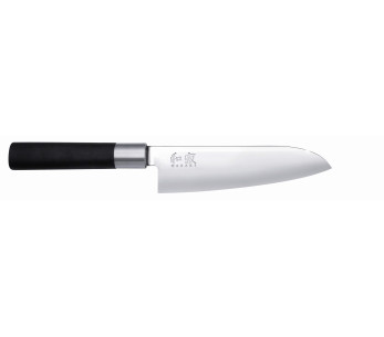 Estuche de 3 cuchillos Wasabi Black: Universal 10cm y 15cm y Santoku 16.5cm