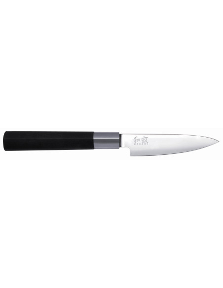 Sæt med 3 sorte Wasabi-knive: Universal 10 cm og 15 cm og Chef 20 cm