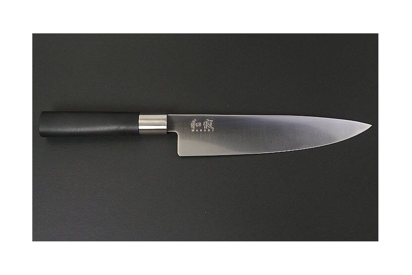 Sett med 3 Wasabi Black-kniver: Universal 10 cm og 15 cm og Chef 20 cm