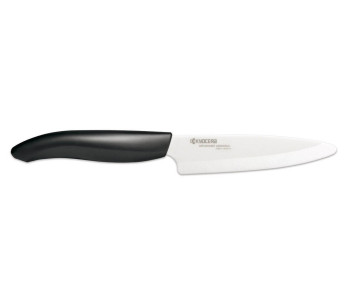 Cuchillo de pelar Kyocera Cuchillo de pelar 11 cm hoja cerámica, mango negro