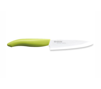 Cuchillo de pelar Kyocera 7,5 cm hoja cerámica mango verde