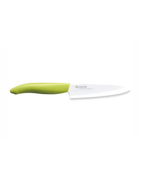 Kyocera skalkniv 7,5 cm keramiskt blad grönt handtag