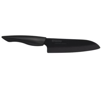 Kyocera santokukniv med 16 cm svart keramiskt blad
