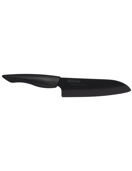 Kyocera santoku mes met 16 cm zwart keramisch lemmet