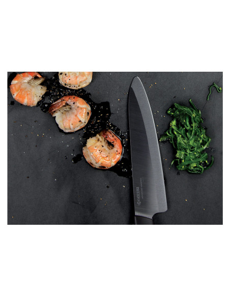 Kyocera skrællekniv 11 cm sort keramisk blad