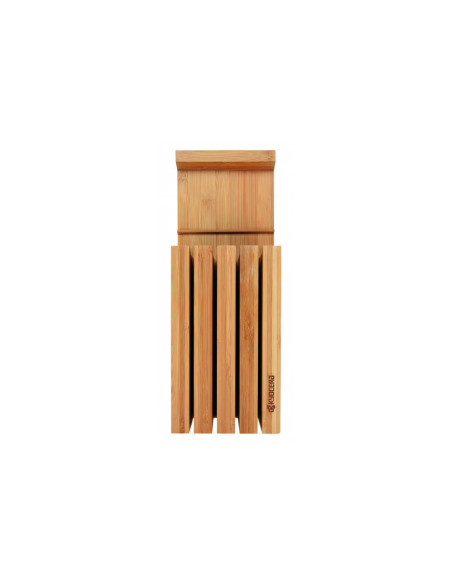 Bloque ergonómico de bambú Kyocera para 4 cuchillos