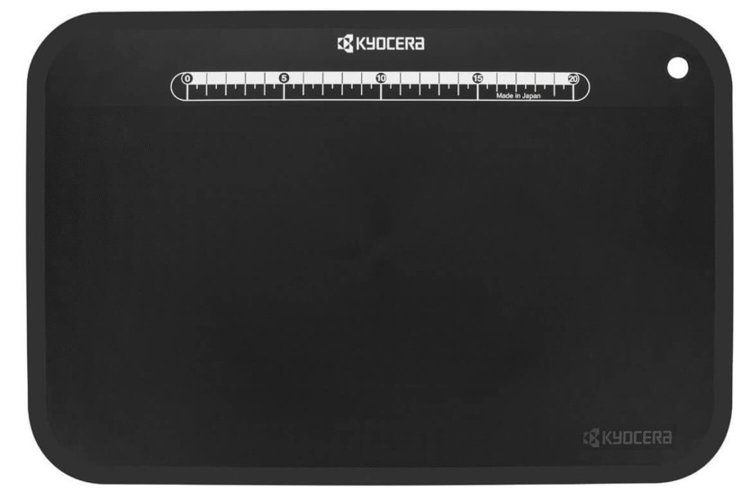 Kyocera blødt skærebræt sort 37x25x0,3cm