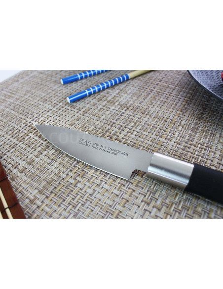 KAI Wasabi Black Universalkniv japansk universalkniv 10cm blad
