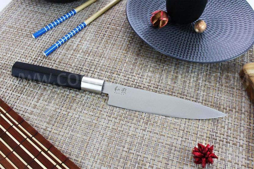 KAI Wasabi Nero coltello universale giapponese coltello universale lama 15 cm