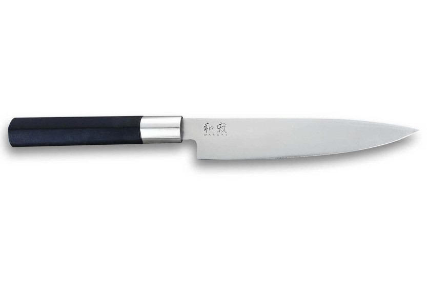 KAI Wasabi Black Universalkniv japansk universalkniv 15cm blad