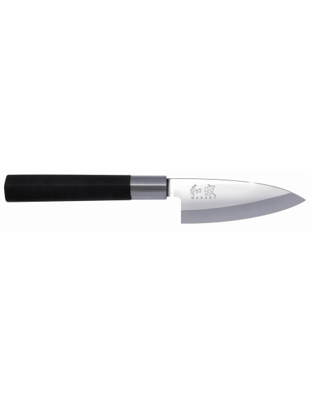 KAI Wasabi Black Japansk Deba-kniv 10,5 cm blad