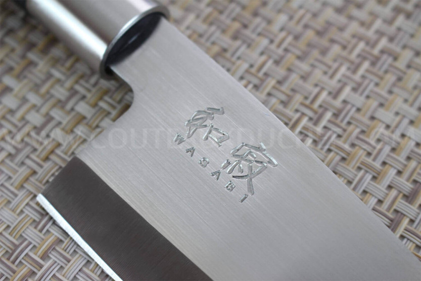 Japanisches Deba-Messer KAI Wasabi Black Klinge 15cm