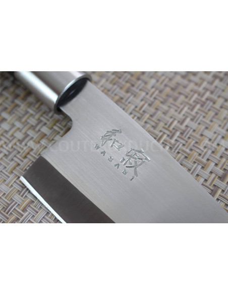 KAI Wasabi Nero Coltello giapponese Deba lama 15 cm