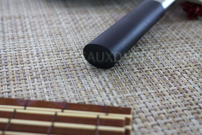 KAI Wasabi Black Japanese Deba knife 15cm blade